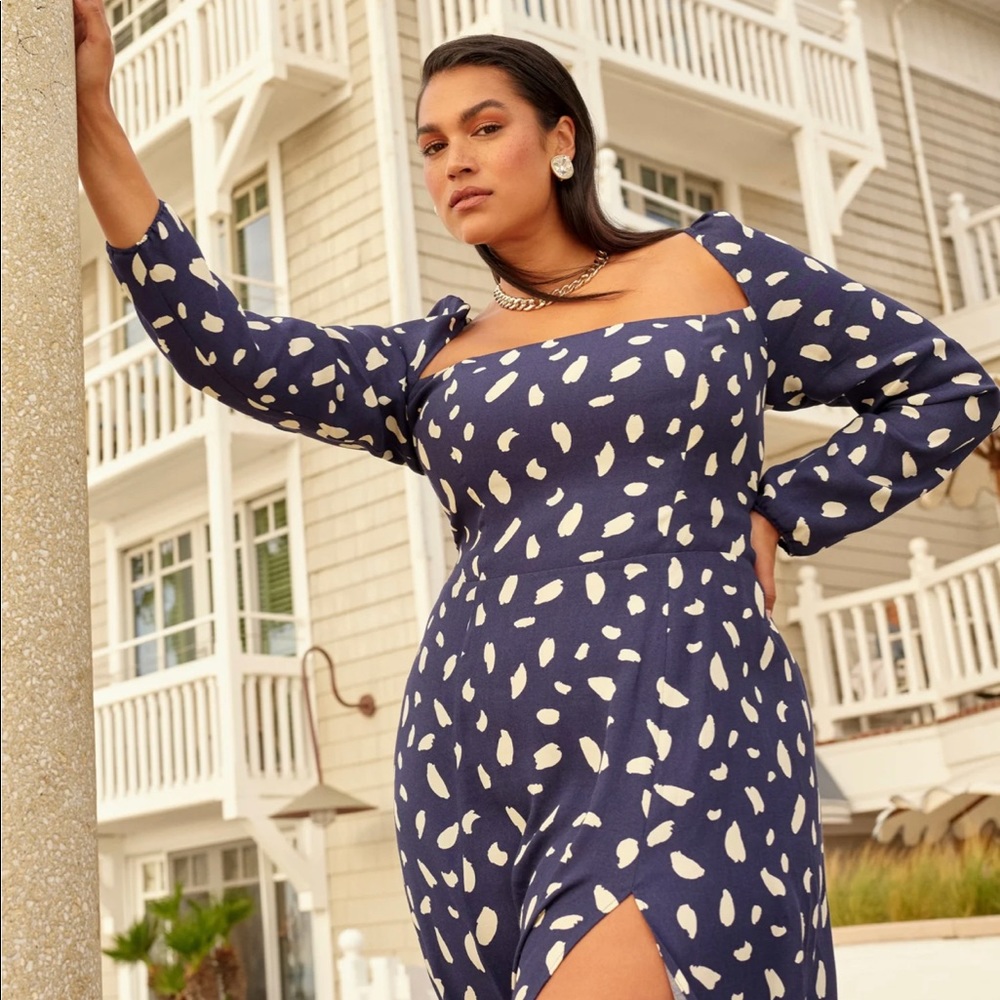 Réformation sigmond dress plus size